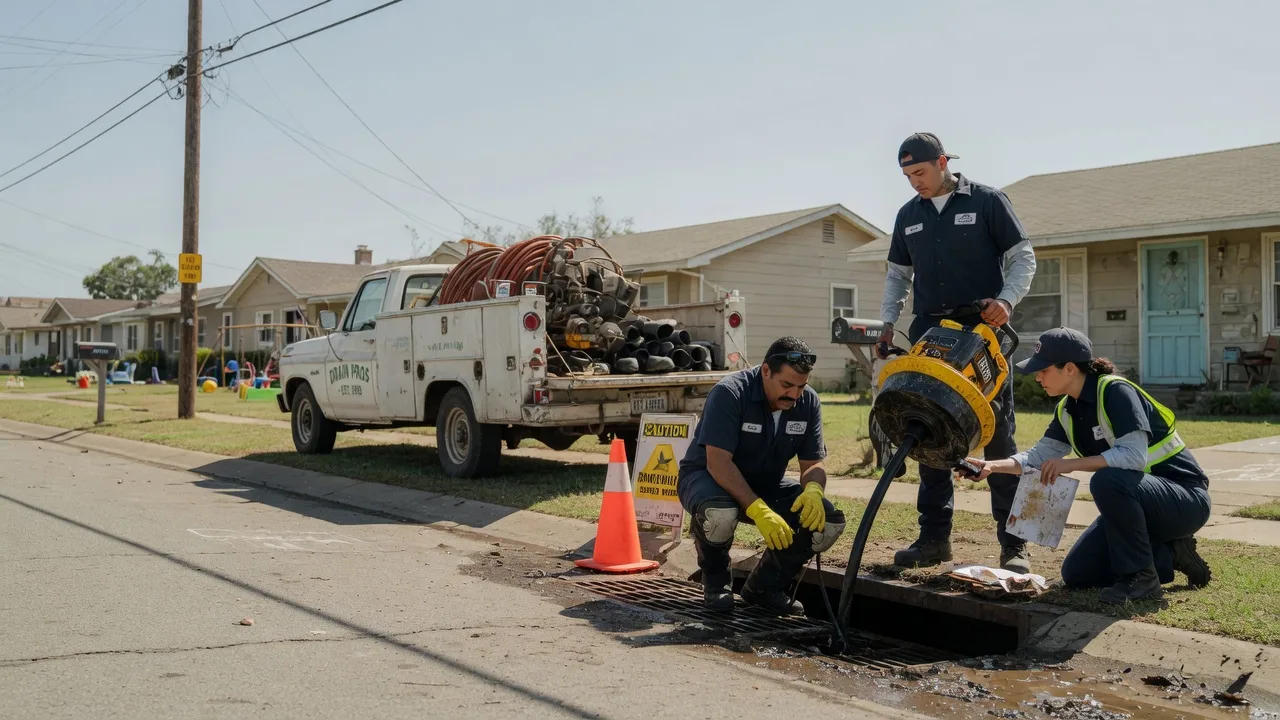 Drain Cleaning in Webbers Falls, OK near me